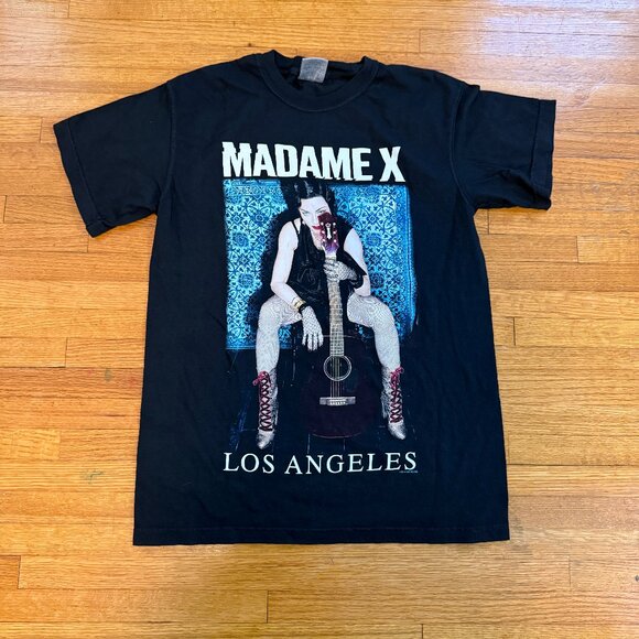 Madonna Madame X Tour T-Shirt | Los Angeles | Black | Small - Picture 1 of 3